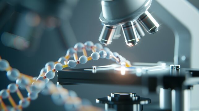 A detailed close-up of a DNA sequencing machine in action