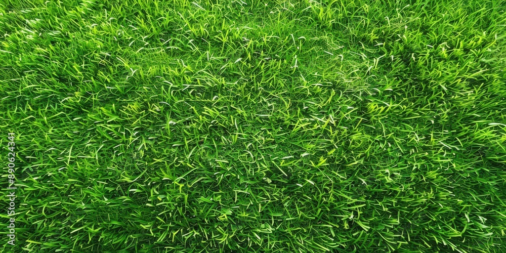 Wall mural Close-up of Lush Green Grass