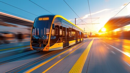 Sustainable Public Transport System Powered by Renewable Energy Sources