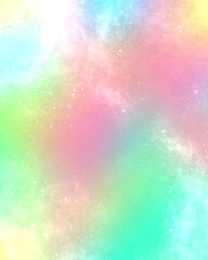 Abstract Nebula Galaxy Background