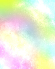 Abstract Nebula Galaxy Background