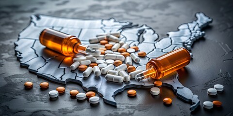 Opioid epidemic opioid crisis increase in the overuse and overdose deaths attributed to the class of drugs opiates opioids AI-Cr