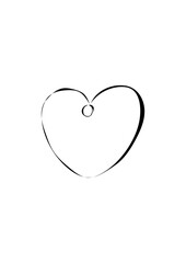 Notizzettel in Herzform