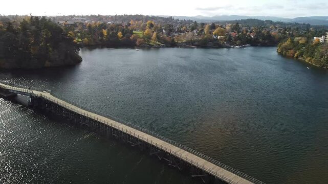 Bridge over the water