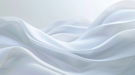 Obraz premium A white backdrop with a subtle gradient flowing from top to bottom, creating a serene and uncluttered look.