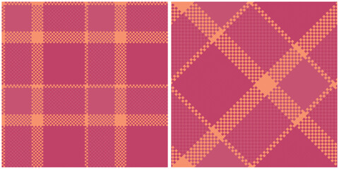 Tartan Plaid Pattern Seamless. Traditional Scottish Checkered Background. Traditional Scottish Woven Fabric. Lumberjack Shirt Flannel Textile. Pattern Tile Swatch Included.