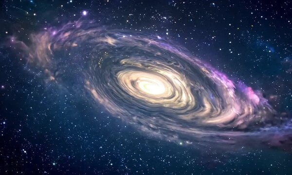 space galaxy in space