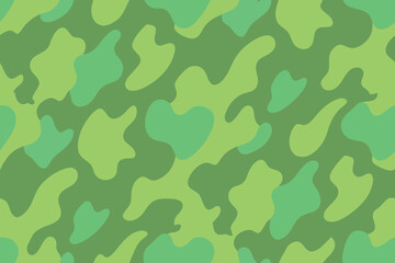 fashionable camouflage modern Seamless pattern, vector military print.