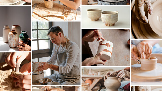 Mosaic Photo Collage Video Template