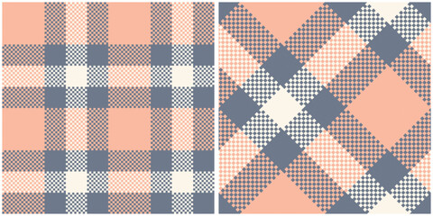 Scottish Tartan Plaid Seamless Pattern, Sweet Plaid Pattern Seamless. Traditional Scottish Woven Fabric. Lumberjack Shirt Flannel Textile. Pattern Tile Swatch Included.