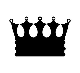 Royal crown icon. Royal Crown silhouette collection. vector illustration