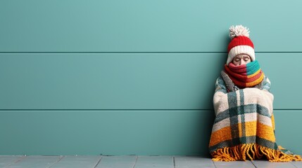 A photo of a homeless person seeking shelter, illustrating the impact of poverty and social inequalities.