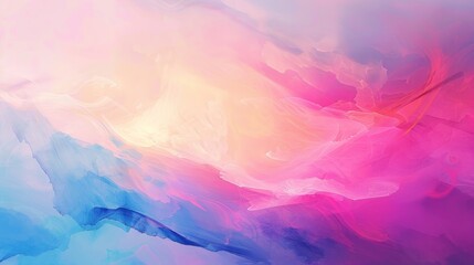 Abstract smooth colorful fabric pattern with a rainbow of colors toned