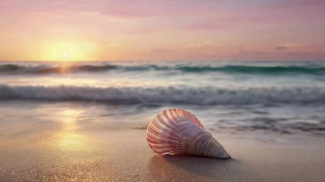 shell on the beach