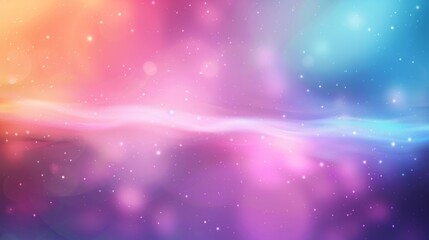 A vibrant and colorful abstract background with a gradient and sparkly effects, perfect for modern designs.
