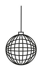 disco ball icon. Party Icon vector