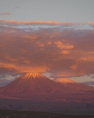 Volcano Likanantai San Pedro de atacama Chile