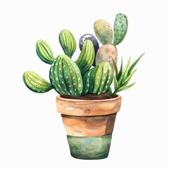 Mini Cute Plant Deco Overlay, PNG Cartoon, No Outline, Chaos 0