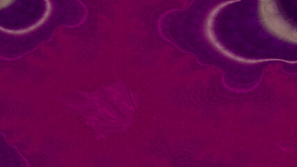 A close-up image of swirling abstract shapes in purple and white