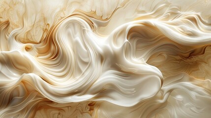 A woman's hair with a lot of texture and swirls