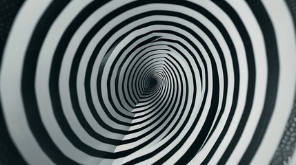 Abstract Spiral Tunnel