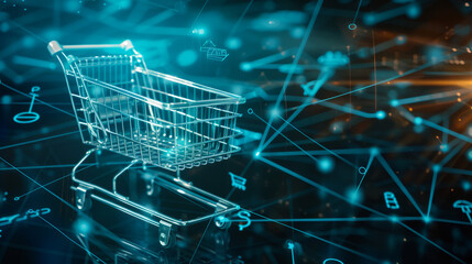 Futuristic Digital Shopping Cart in a Networked Cyber Environment