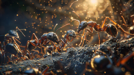 Fototapeta premium ants 