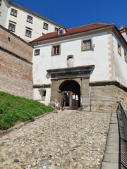 Amazing Ptuj Castle in Slovenia - Ptuj Grad - medieval fortress built in the mid-12th century