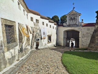 Amazing Ptuj Castle in Slovenia - Ptuj Grad - medieval fortress built in the mid-12th century
