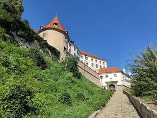 Amazing Ptuj Castle in Slovenia - Ptuj Grad - medieval fortress built in the mid-12th century