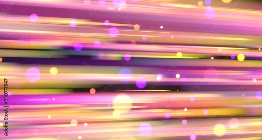Poster inside digital data tunnel. Futuristic abstract background with neon rays. Concept for big data,