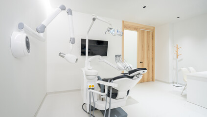 Modern dental clinic with state-of-the-art design and equipment