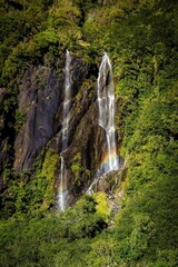 Trident Creek Falls, South Island, New Zealand