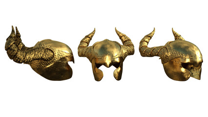 3d render fantasy helmet