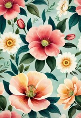 Obraz premium Blooming Botanical Art: A Tribute to Nature's Beauty