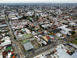 Fototapeta premium ciudad pobre de america latina