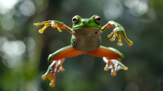 Tree frog - Javan flying frog