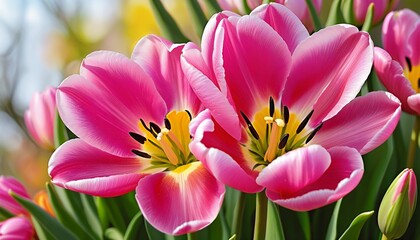 Obraz premium Sunshine Splendor: A Celebration of Color in Nature