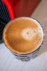 americano in a glass