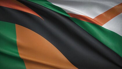 Obraz premium Celebrating Zambia: A Patriotic Display of National Pride and Heritage