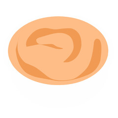 Mayonnaise in bowl Illustration 