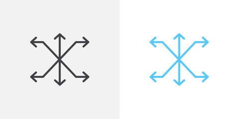 Versatile colored icon set