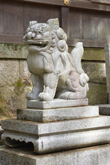 Fototapeta premium 八神社の狛犬