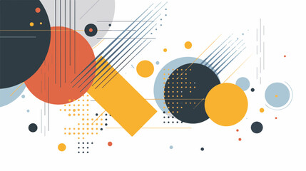 Obraz premium Abstract Vector Graphic - Background - SVG - Illustration