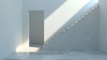 Obraz premium Minimalist Architecture Interior