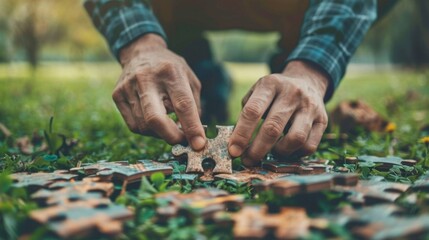 Solving Puzzle in Nature