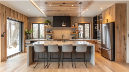 Modern Rustic Kitchen Design
