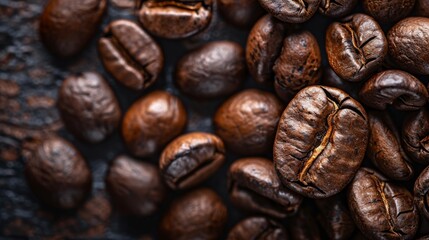Coffee Beans Close-Up