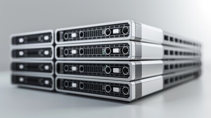 Obraz premium server stack