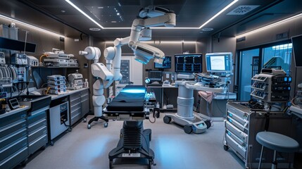 Obraz premium Modern Surgical Operating Room